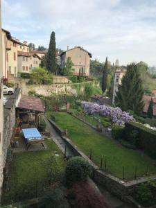 Zahrada ubytování B&B Entro Le Mura