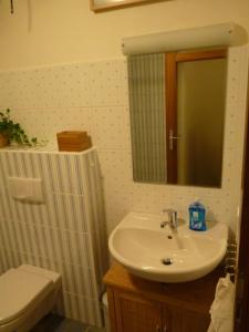 Baðherbergi á Apartmá Krkonoše