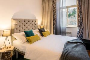Posteľ alebo postele v izbe v ubytovaní In Flow apartment