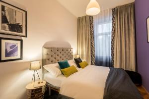 Posteľ alebo postele v izbe v ubytovaní In Flow apartment