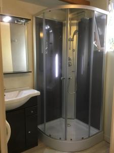 Koupelna v ubytování Camping du Soleil