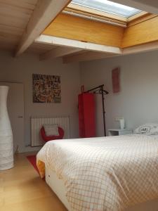 Postel nebo postele na pokoji v ubytování Apartamento Castillo de Arguedas