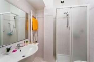 Kúpeľňa v ubytovaní Hotel Cannes - in pieno centro