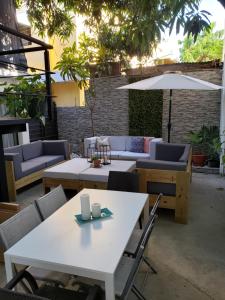 Posezení v ubytování Hotel Santa Clara
