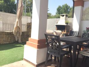 Patio alebo iná vonkajšia časť ubytovania Casa El Campanario