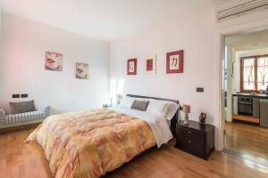 Posteľ alebo postele v izbe v ubytovaní Casine 28 apartment