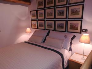 Posteľ alebo postele v izbe v ubytovaní Torretta sul Colle