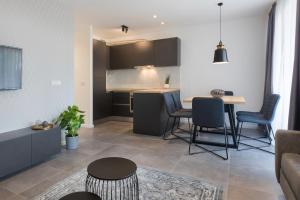 Kuchyň nebo kuchyňský kout v ubytování Apartments Jadranka