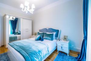 Posteľ alebo postele v izbe v ubytovaní Acropolis deluxe Apt.(Must)