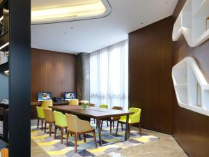 Χώρος καθιστικού στο Hampton by Hilton Guangzhou Dongxiaonan