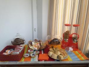 Opciones de desayuno para los huéspedes de A casa di Elena