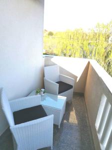 Część wypoczynkowa w obiekcie Apartments Ana Medulin