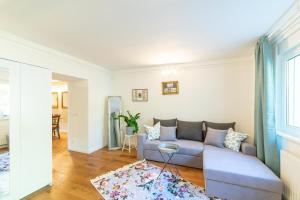 Posezení v ubytování Bürgerpark Apartments