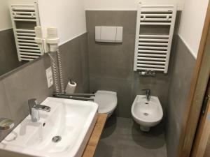 Koupelna v ubytování Hotel Sonnenheim
