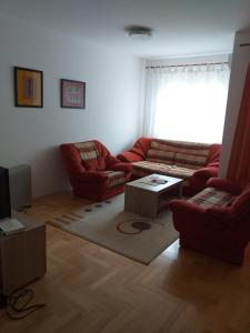 Χώρος καθιστικού στο Studio Centar