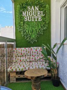 Vonkajšia záhrada v ubytovaní San Miguel Suite