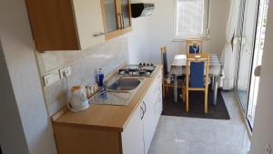 Kuchyň nebo kuchyňský kout v ubytování Apartments Roko Kolinda