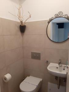 Koupelna v ubytování Apartment Mediterraneo