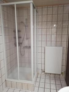 Koupelna v ubytování Gästehaus Marianne Baier