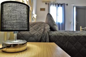 Predel za sedenje v nastanitvi Kafouros Hotel