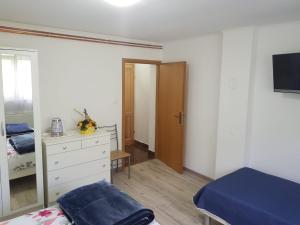 TV a/nebo společenská místnost v ubytování Rooms Ivan