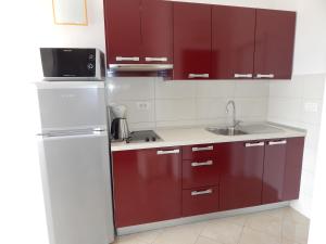 Küche/Küchenzeile in der Unterkunft Apartments Linda