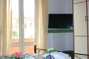 TV a/nebo společenská místnost v ubytování I Villini Affittacamere