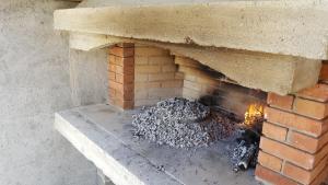 Gril dostupný pro hosty v vily