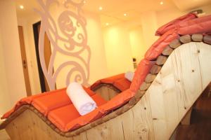 Postel nebo postele na pokoji v ubytování Akzent Hotel Alpenrose