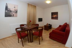 Posezení v ubytování Hotel Bélier