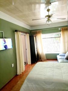 Un ou plusieurs lits dans un hébergement de l'établissement Ankuweni Guest house