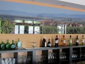 Nápoje v ubytování Hotel Weinblatt