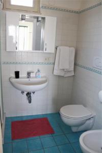Phòng tắm tại Casa Vacanza Anacapri Sunrise
