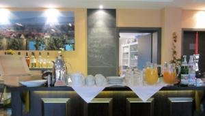 Nápoje v ubytování Hotel Weinblatt