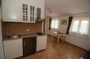 Kuchyň nebo kuchyňský kout v ubytování Residence Mama