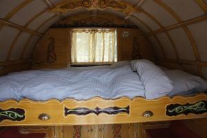 Postel nebo postele na pokoji v ubytování Hotell Vagabond