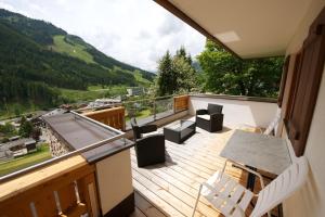 Widok na góry z tego apartamentu