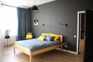 Postel nebo postele na pokoji v ubytování Simple & Elegant Apartment