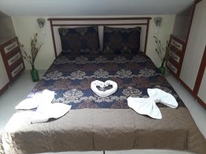 Postel nebo postele na pokoji v ubytování Hotel NilSu