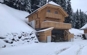 겨울의 Mankerl Hütte Lachtal