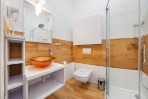 Kúpeľňa v ubytovaní Apartamenty Sun & Snow Seaside Grzybowo