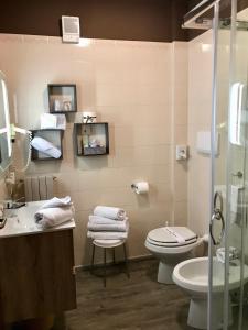 Hotel Garni Sorriso tesisinde bir banyo