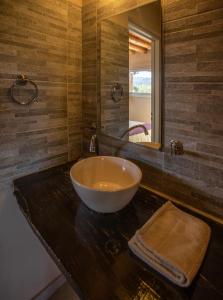 Ванна кімната в Cabañas EcoNature