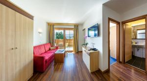 Area soggiorno di Apart-Hotel Aurora Fiss