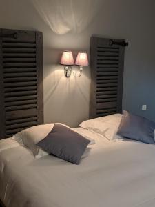 Ένα ή περισσότερα κρεβάτια σε δωμάτιο στο Loge Montaigne