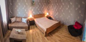 Postel nebo postele na pokoji v ubytování Family Hotel Mountain Scream