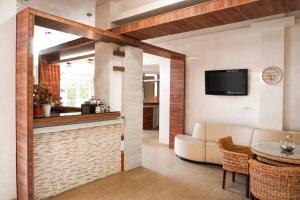 TV a/nebo společenská místnost v ubytování Residence Bella