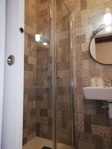 Łazienka w obiekcie Hostal Sierpes