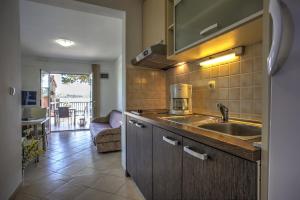 Kuchyň nebo kuchyňský kout v ubytování Apartment Ena 1