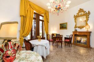 Posezení v ubytování Luxury Venetian Rooms